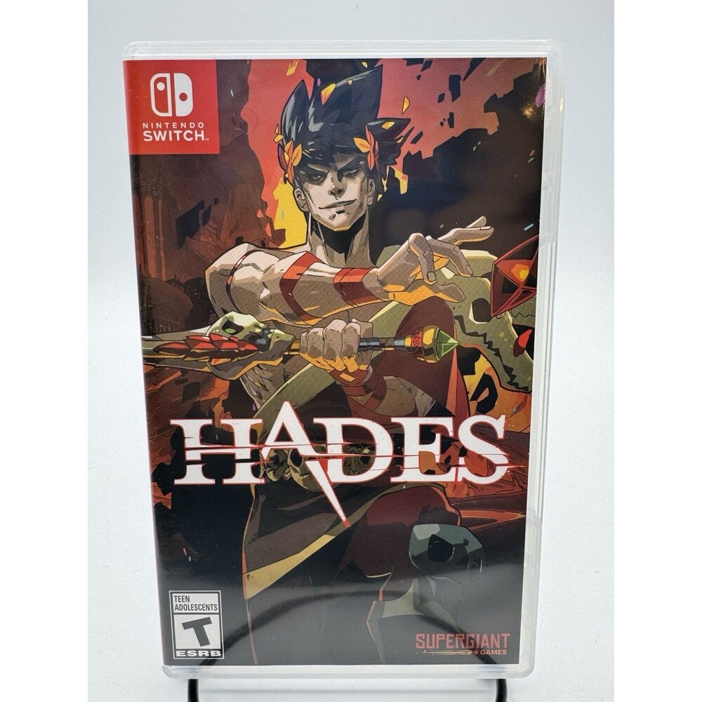 Hades - Nintendo Switch With Digital Soundtrack Booklet And Art Booklet